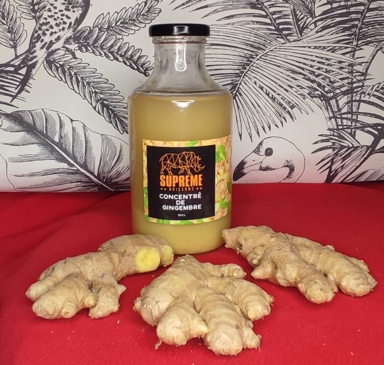 CONCENTRE DE GINGEMBRE PUR ET CITRON