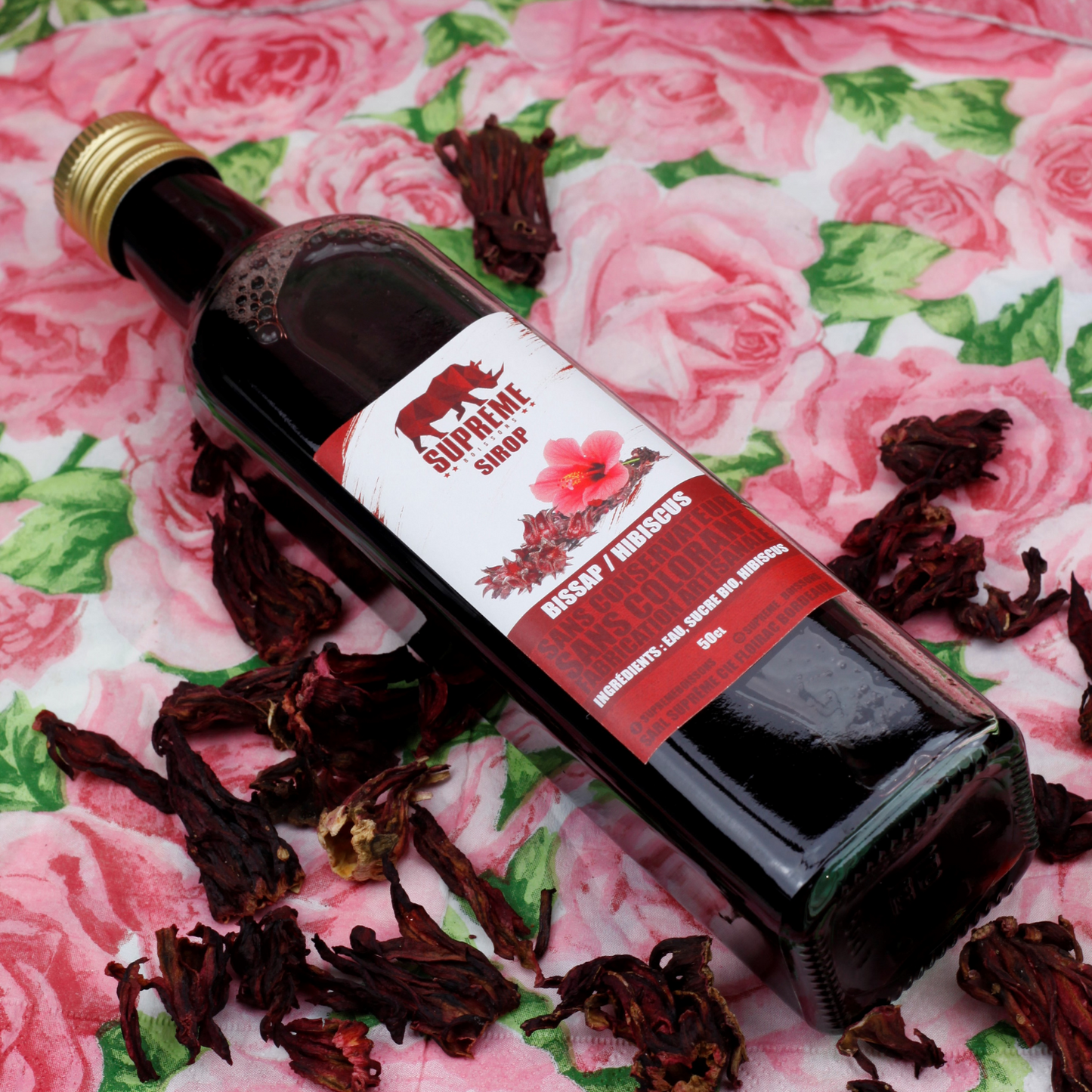 SIROP DE BISSAP (Hibiscus) - 50cl - BIO